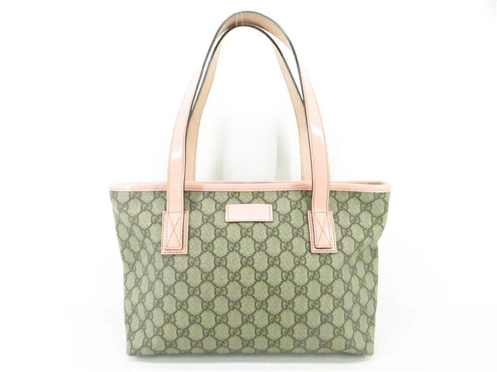 Gucci Tote Bag Canvas Enamel